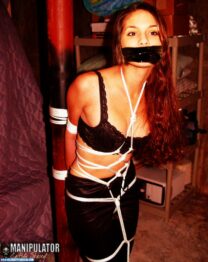 Caitlin Stasey Bondage Gagged Naked 001