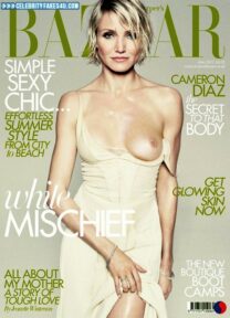 Cameron Diaz Breasts Magazine Cover Porn 001