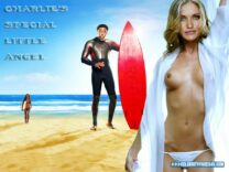 Cameron Diaz Charlies Angels Beach Nudes 001