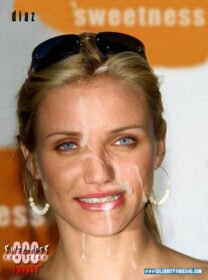 Cameron Diaz Cumshot Facial Nude 001