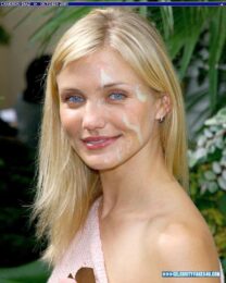 Cameron Diaz Facial Cumshot Naked 001