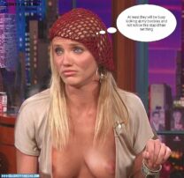 Cameron Diaz Tits Tonight Show With Jay Leno 001