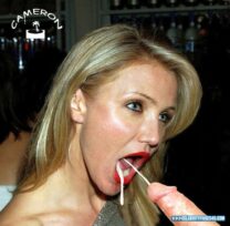 Cameron Diaz Swallowing Cumslut Sex 001