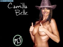 Camilla Belle Big Boobs Squeezed Naked Fake 001