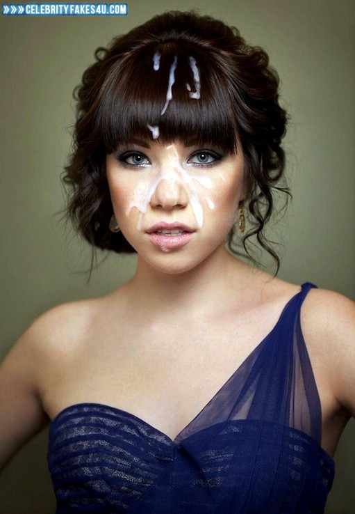 Carly Rae Jepsen Fake, Cum Facial, Cumshot, Porn