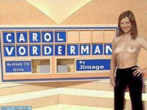 Carol Vorderman Small Tits Topless Nude 001