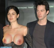 Carrie Anne Moss Big Breasts Public Porn 001