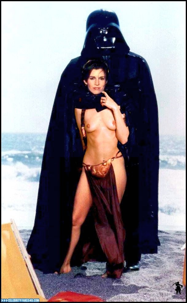 Carrie Fisher Fake, Bondage, Star Wars, Tits, Porn