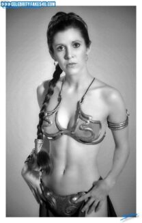 Carrie Fisher Breasts Star Wars Nude 002