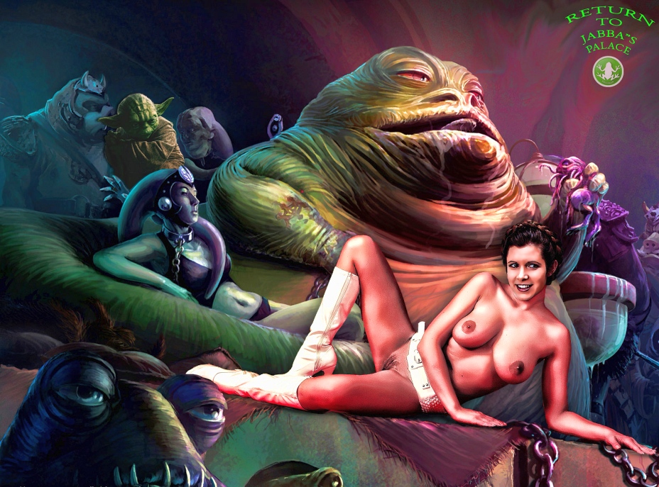 Carrie Fisher Fake, Cartoon, Star Wars, Tits, Porn