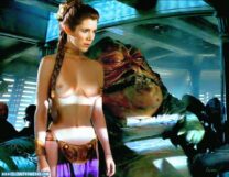 Carrie Fisher Tits Star Wars 001