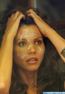 Charisma Carpenter Facial Cumshot 001