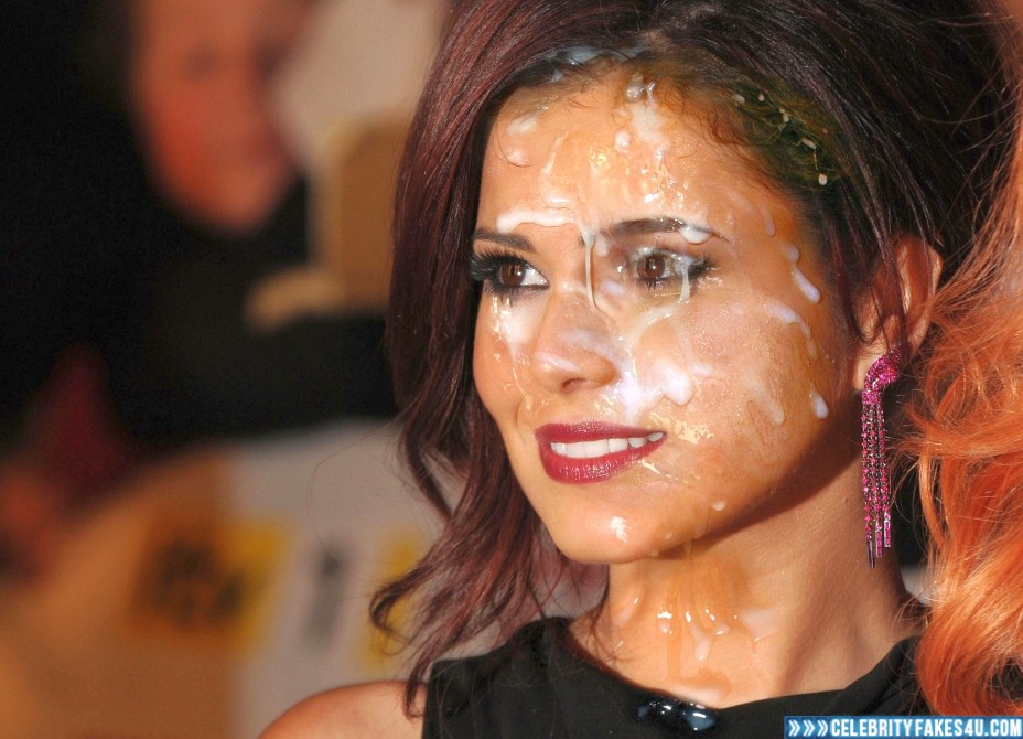 Cheryl Cole Fake, Body Cumshot, Cum Facial, Lipstick, Porn