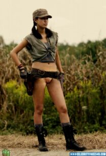 Christian Serratos Pussy Walking Dead 001