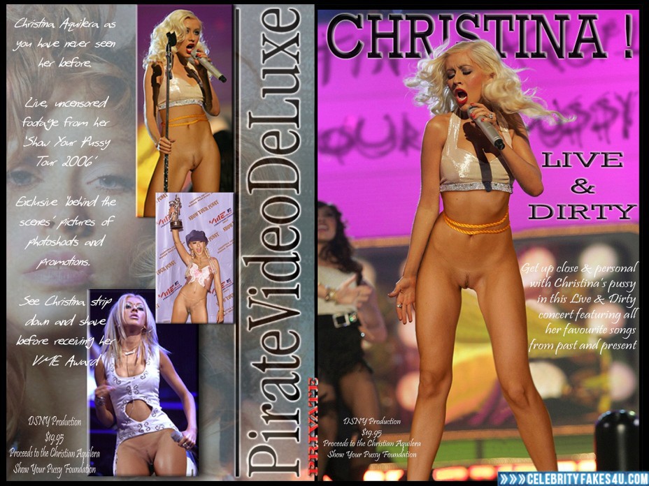 Christina Aguilera Fake, Pantiless, Public, Sexy Legs, Porn