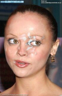 Christina Ricci Facial Cumshot Fakes 001