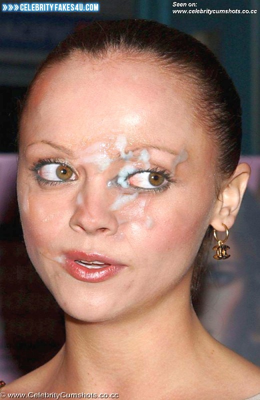 Christina Ricci Fake, Cum Facial, Porn