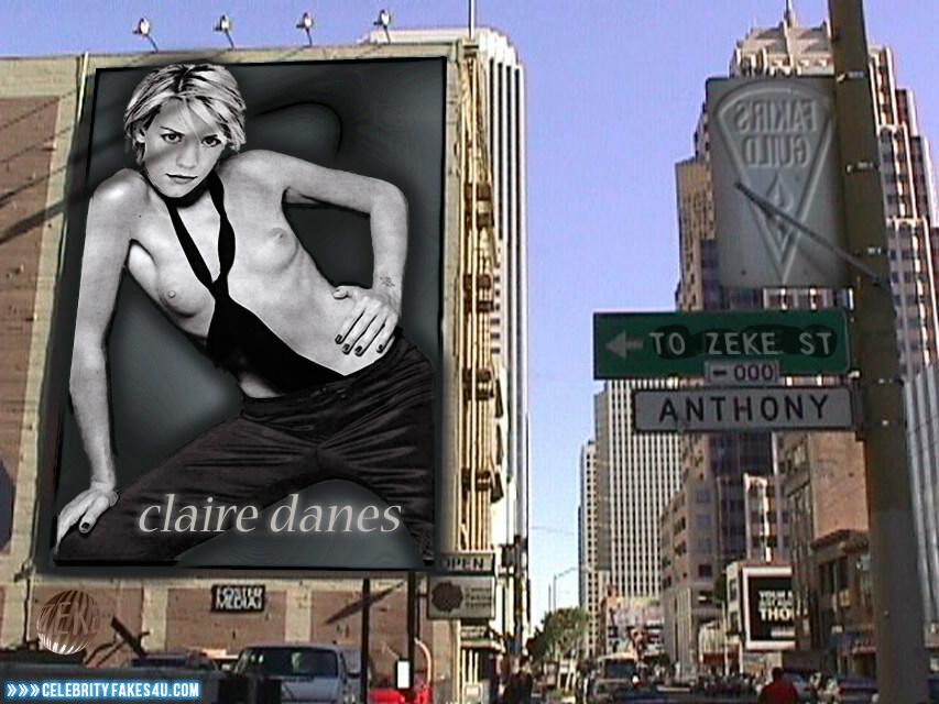 Claire Danes Fake, Nude, Public, Tits, Porn