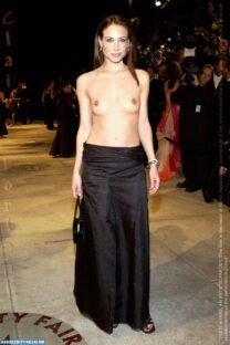 Claire Forlani Topless Public Porn 001