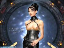 Claudia Black Breasts Stargate Sg 1 Fake 001