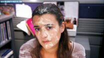 Cote De Pablo Big Cumshot Facial 001