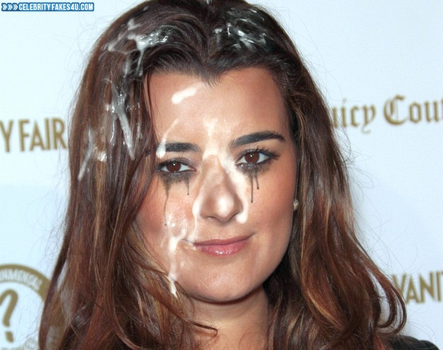 Cote De Pablo Fake, Cum Facial, Cumshot, Porn