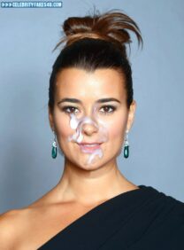 Cote De Pablo Cumshot Facial 003