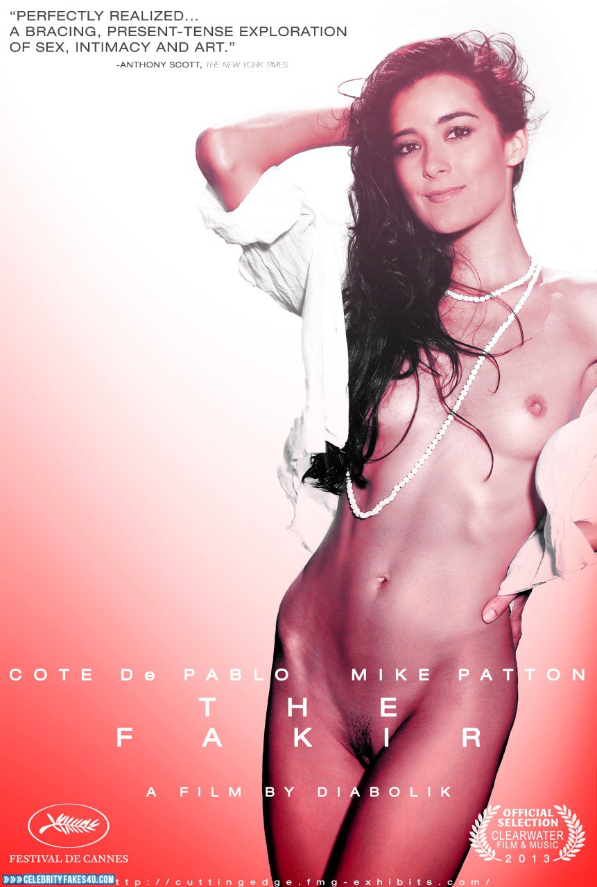 Cote De Pablo Fake, Movie Cover, Naked Body / Fully Nude, Nude, Porn