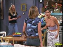 Courteney Cox Breasts Exposed Friends (tv Series) 001