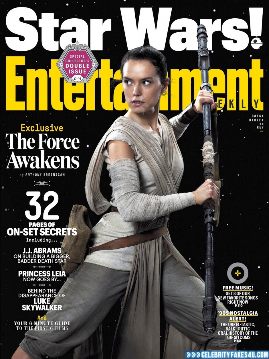 Daisy Ridley Fake, Cum Facial, Cumshot, Magazine Cover, Series, Star Wars, Porn