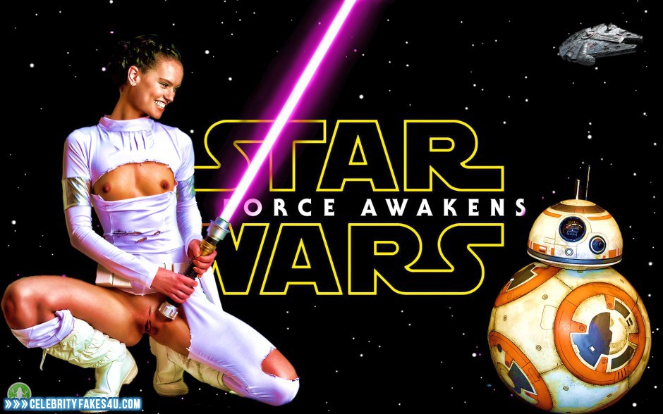 Daisy Ridley Fake, Legs Spread, Movie Cover, Nude, Pussy, Series, Star Wars, Tits, Porn