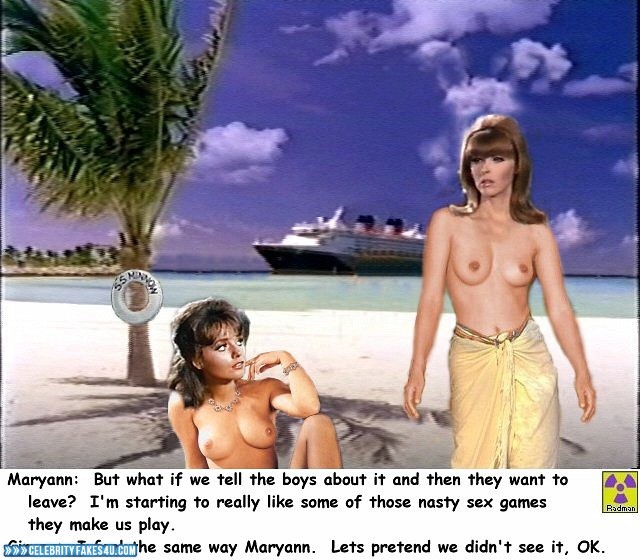 Dawn Wells Fake, Captioned, Gilligan's Island, Series, Tits, Topless, Very Nice Tits, Porn