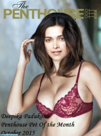 Deepika Padukone Big Tits Magazine Cover Fake 001