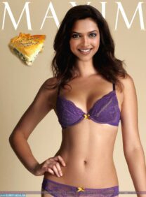 Deepika Padukone Magazine Cover Panties Porn Fake 001