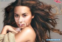 Demi Lovato Horny Facial Fake 001