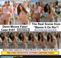 Demi Moore Topless Beach Nsfw 001