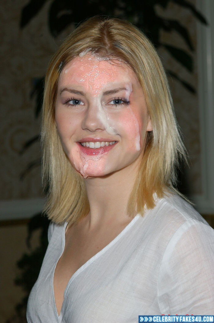 Elisha Cuthbert Fake, Cum Facial, Porn