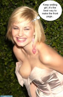 Elisha Cuthbert Nip Slip Captioned Nsfw 001