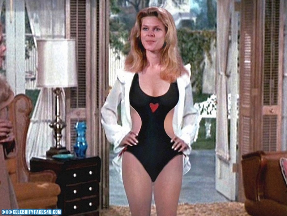 Elizabeth Montgomery Fake, Bewitched (TV Series), Bikini, Porn