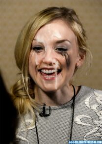 Emily Kinney Cumshot Facial 002