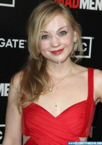 Emily Kinney Public Cum Facial Nsfw 001