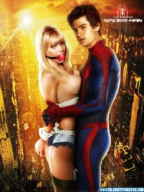 Emma Stone Gagged Spider Man Naked Fake 001