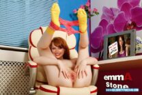 Emma Stone Socks Tight Pussy Naked Fake 001