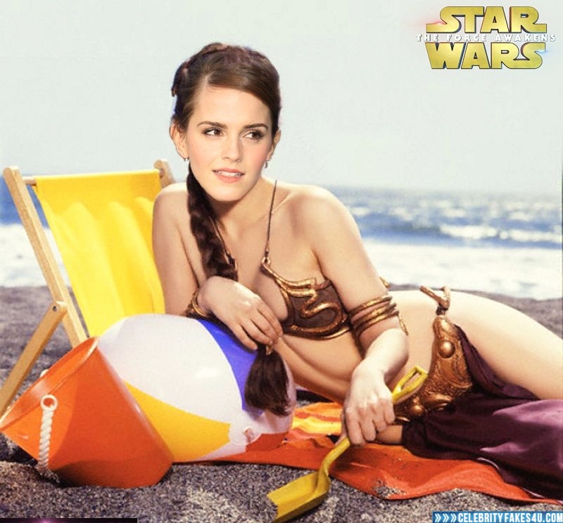 Emma Watson Fake, Beach, Outdoor, Series, Star Wars, Porn