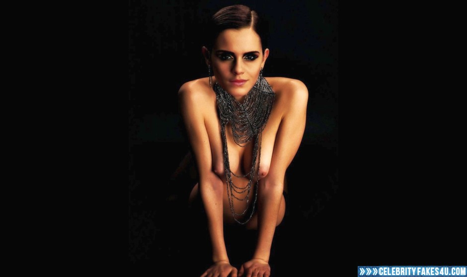 Emma Watson Fake, Horny, Nude, Tits, Porn