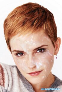 Emma Watson Cum Facial Fake 002