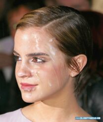 Emma Watson Cum Facial Fake 008