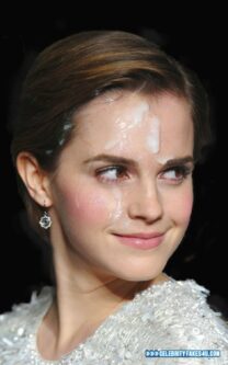 Emma Watson Cum Facial Fake 024