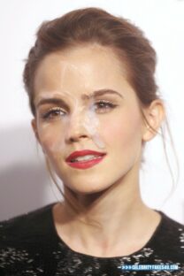 Emma Watson Cum Facial Fake 028