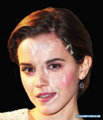 Emma Watson Cum Facial Naked Fake 009